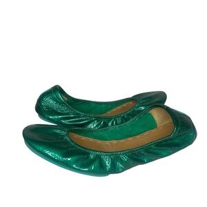 Tieks Ballet Flat in Emerald Green Size 11